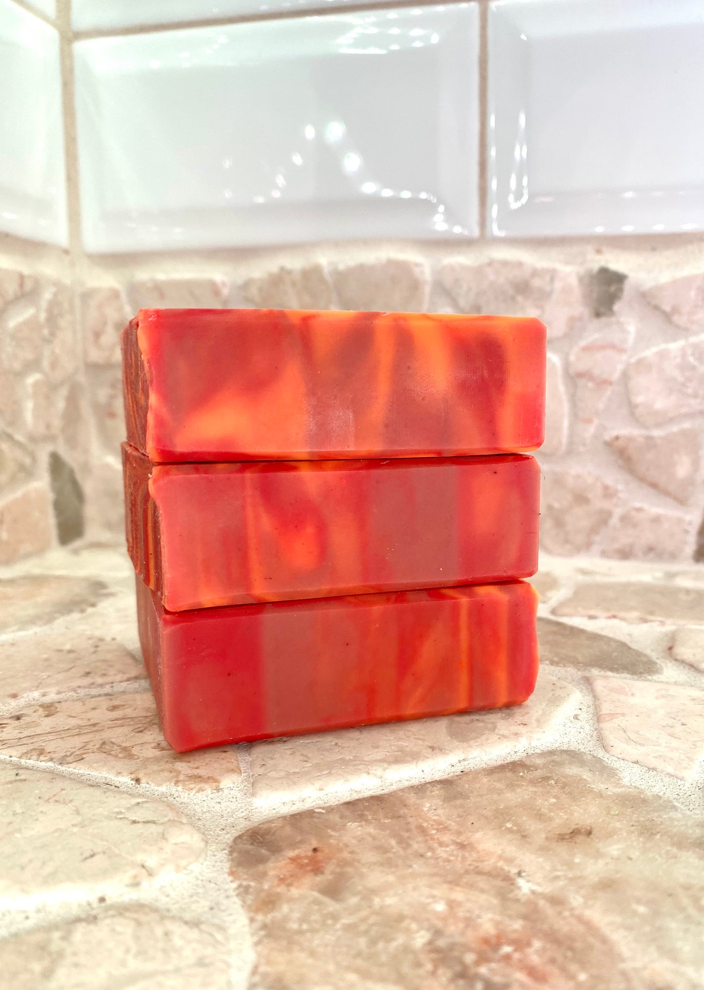 Traditional Teakwood Mahogany Soap