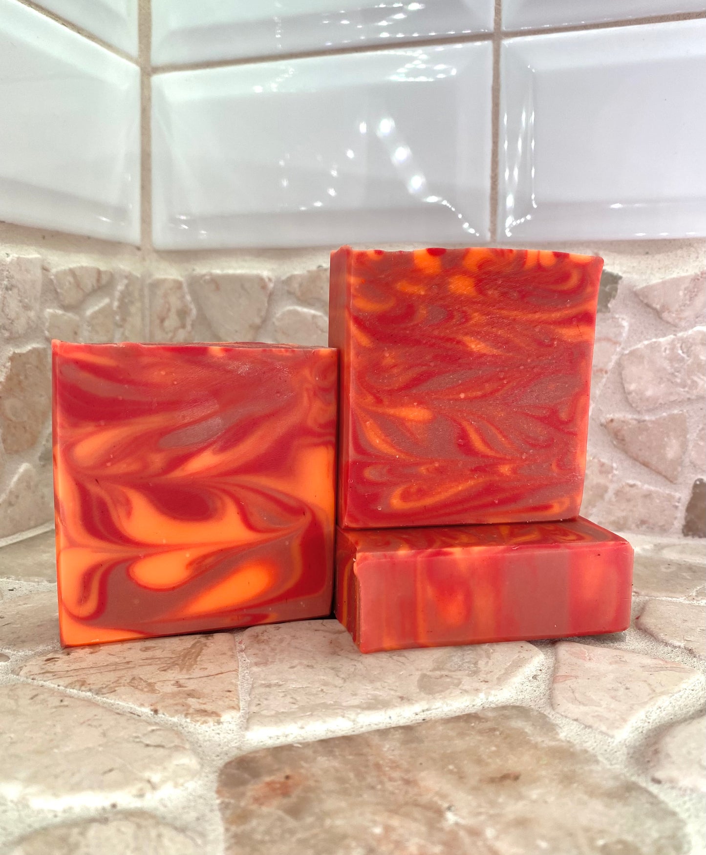 Traditional Teakwood Mahogany Soap