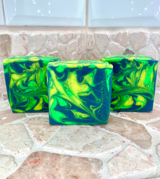 Lemongrass Garnet Soap