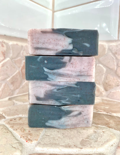 Teakwood Mahogany Garnet Soap