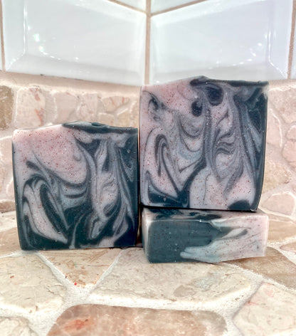 Teakwood Mahogany Garnet Soap
