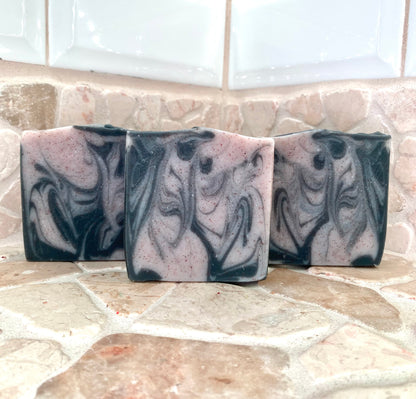 Teakwood Mahogany Garnet Soap