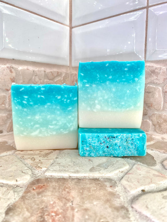 White Christmas Soap