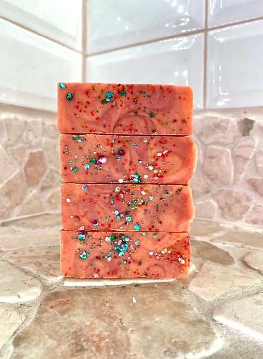 Pumpkin Spice Garnet Soap