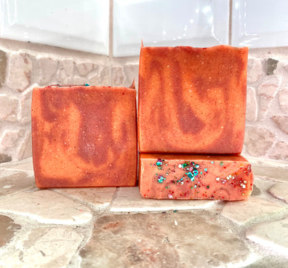Pumpkin Spice Garnet Soap