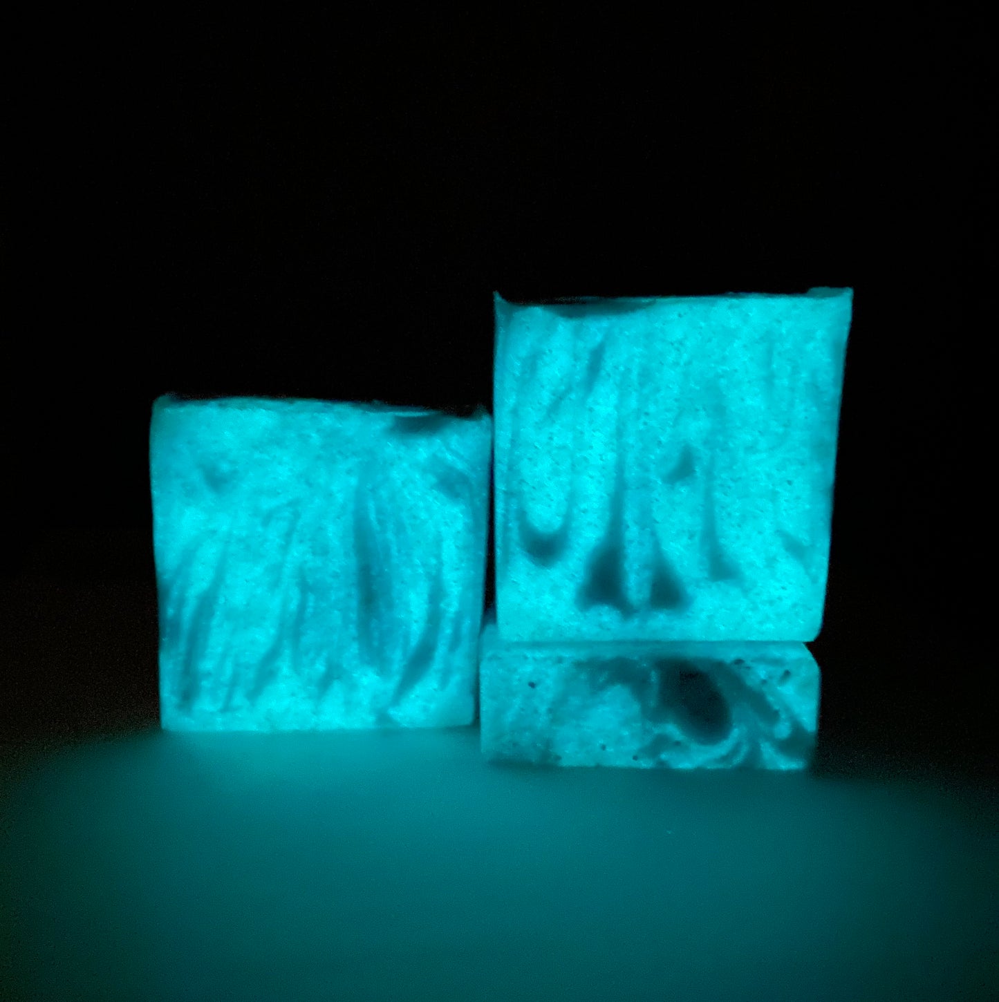 White Christmas Garnet Soap