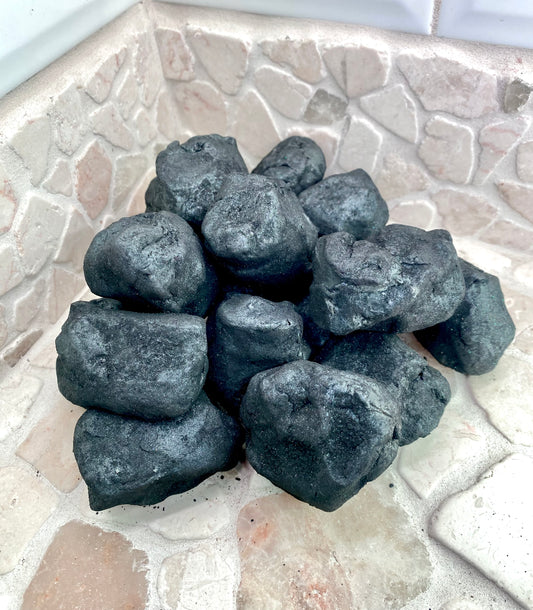 Lumps of Coal Soap - Crackling Firewood