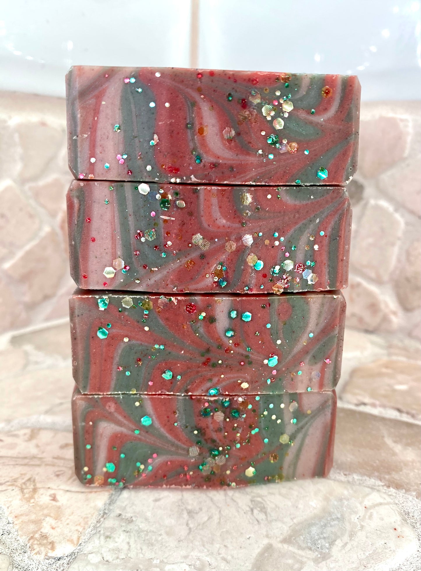 Cedar White Oak Garnet Soap