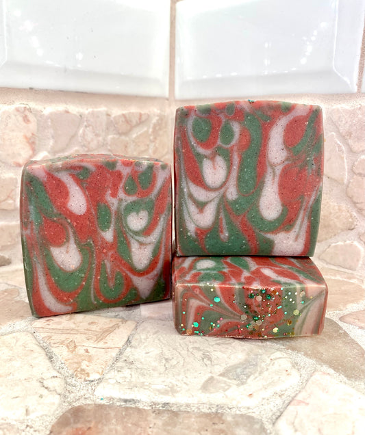 Cedar White Oak Garnet Soap