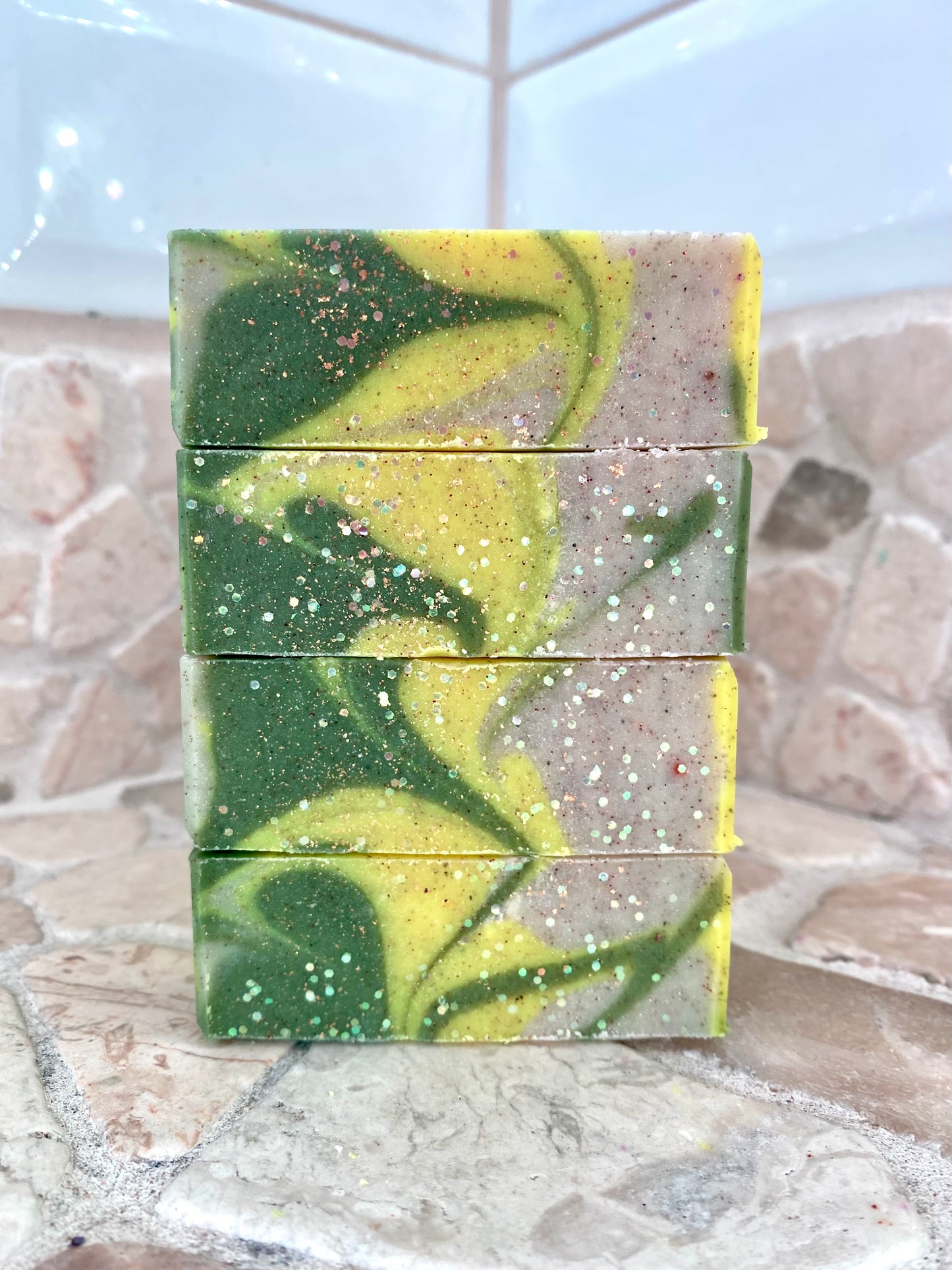 Lemongrass Garnet Soap